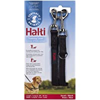 Los mejores  - Halti 14120A - Correa de entrenamiento para perros de doble extremo para collar y arnés sin tirones- negro- talla S